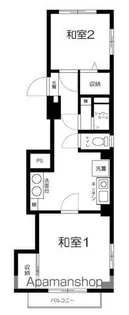 富士前ビル【501号室】の間取り