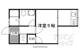 誠マンション【203号室】の間取り