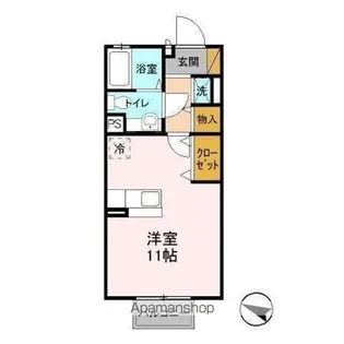 プレジール I【2階】の間取り