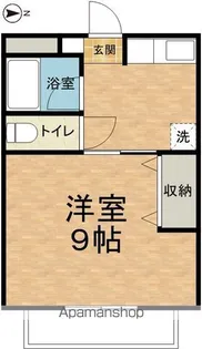 サープラスJUN【206号室】の間取り