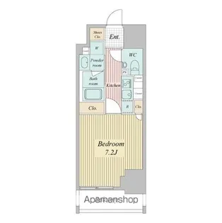 STANDZ大島【7階】の間取り