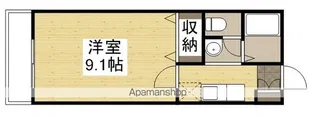 タイショウ7ビル【8階】の間取り
