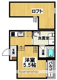デュナメス深井【1階】の間取り