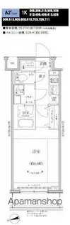 RELUXIA GRANDE川崎【2階】の間取り