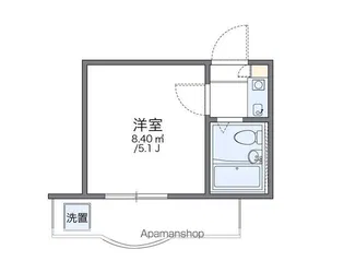 レオパレス大宮第1【2階】の間取り