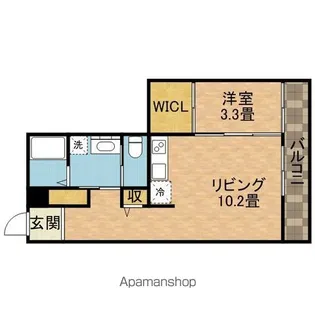森の2町目【1階】の間取り