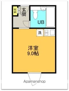 秋山ビル【2階】の間取り