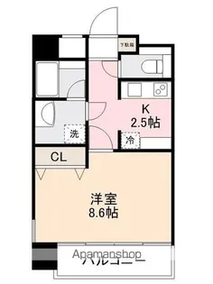 Lucifer Ⅱ(ルシファー)【6階】の間取り