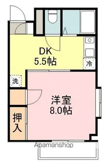 日高ビル【201号室】の間取り