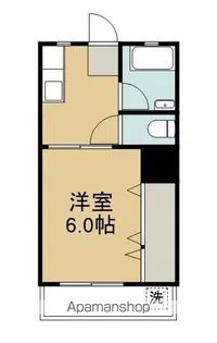 コーポ松本【204号室】の間取り