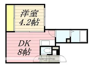 エクセル麻生【202号室】の間取り