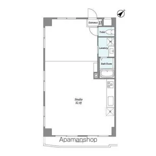 PATH中目黒DUE【6階】の間取り