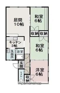 サクセスハイツ【203号室】の間取り