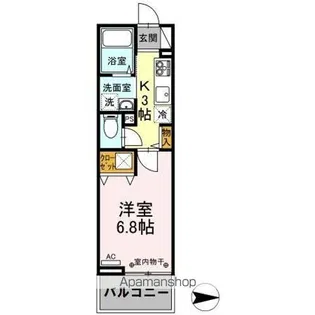 ビューテラス【1階】の間取り