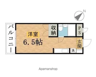 NEPビル【410号室】の間取り