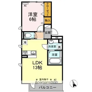 メゾン ド ブリズ【3階】の間取り