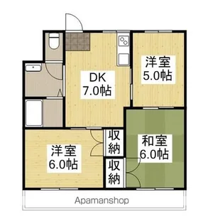 ピュアロードⅡ【2階】の間取り