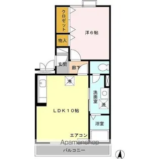 ヴィラ・ラフィーネ【2階】の間取り