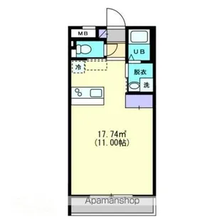 レジデンスM【2階】の間取り