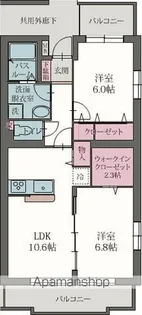パストラル【1階】の間取り