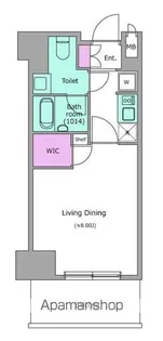 レジディア杉並方南町【4階】の間取り