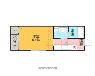 ヴァンベール宮町【2階】の間取り