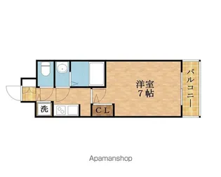 S−RESIDENCE都島【403.号室】の間取り