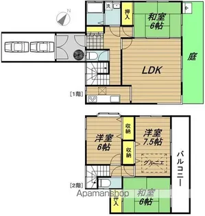 埼玉県北足立郡伊奈町栄3丁目【一戸建】の間取り