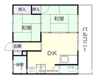 榎園ビル【301号室】の間取り
