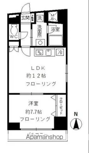ローズガーデン【3階】の間取り