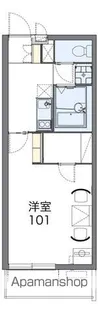 レオパレスリブェール【302号室】の間取り