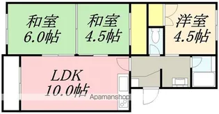 煉瓦台ハイツ【204号室】の間取り