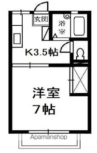 アルパーク21【1階】の間取り