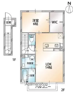 テユリータ【2階】の間取り