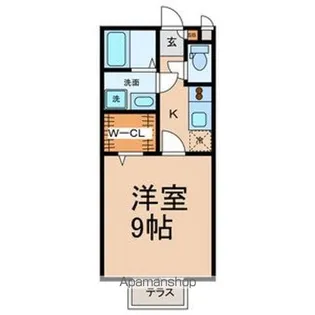 ソレイユ【103号室号室】の間取り