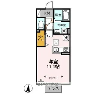 アヴァンセ【1階】の間取り
