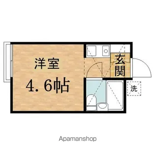 アップルハウス平山B【101号室】の間取り