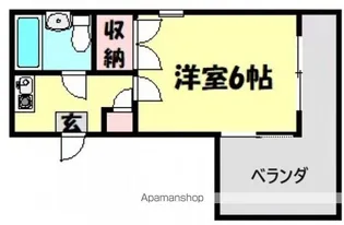リーベ羽衣【1階】の間取り