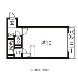 グローリア北21【4階】の間取り