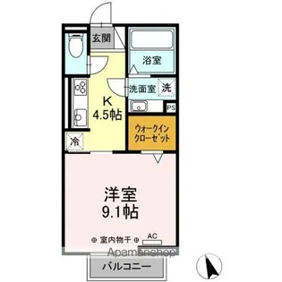 アカシア【2階】の間取り