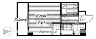 リベール名駅南【4階】の間取り