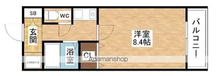 セブンハイツ【8階】の間取り