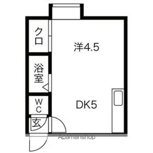 近藤マンション【1階】の間取り