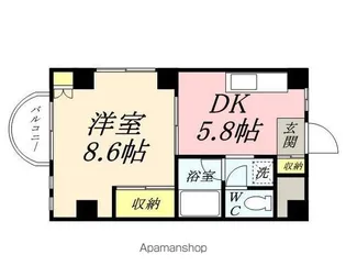 グレースシャトル伊島【2階】の間取り