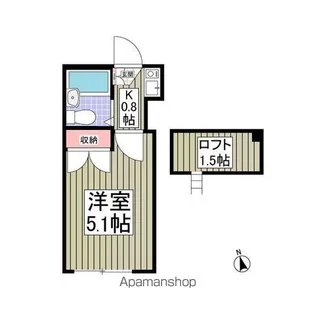 ネルソンパートⅤ【1階】の間取り