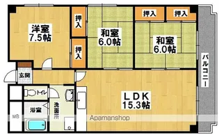 ライブリー高石【802号室】の間取り
