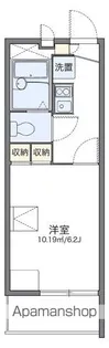 レオパレスハープコート【1階】の間取り