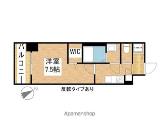 エスリード新栄プライム【608号室】の間取り
