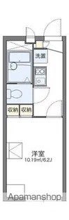 レオパレスライズ【2階】の間取り