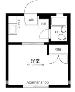 エスポワール(中野区)【1階】の間取り